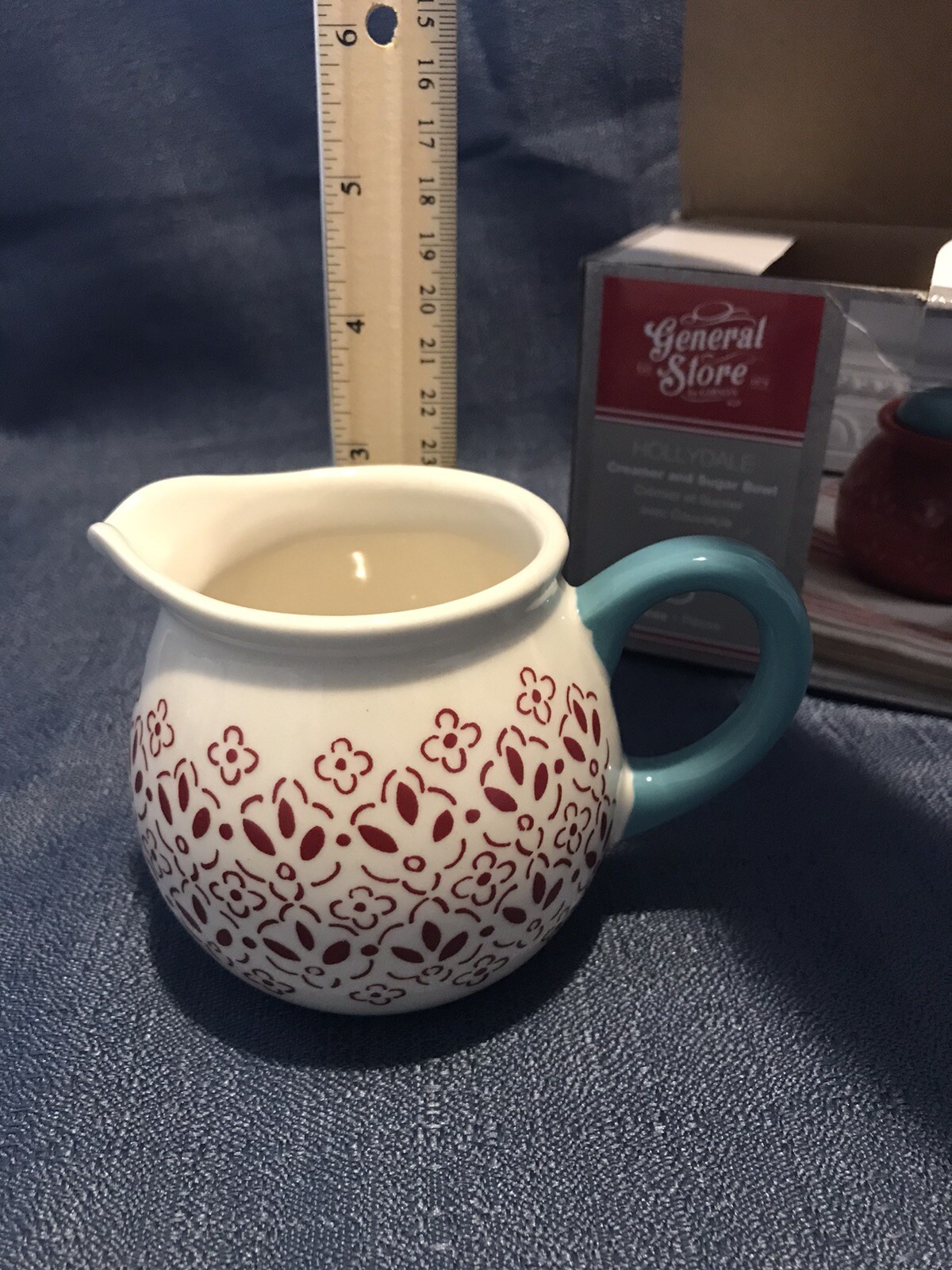 New General Store Sugar and Creamer by Gibson Hollydale Stoneware
