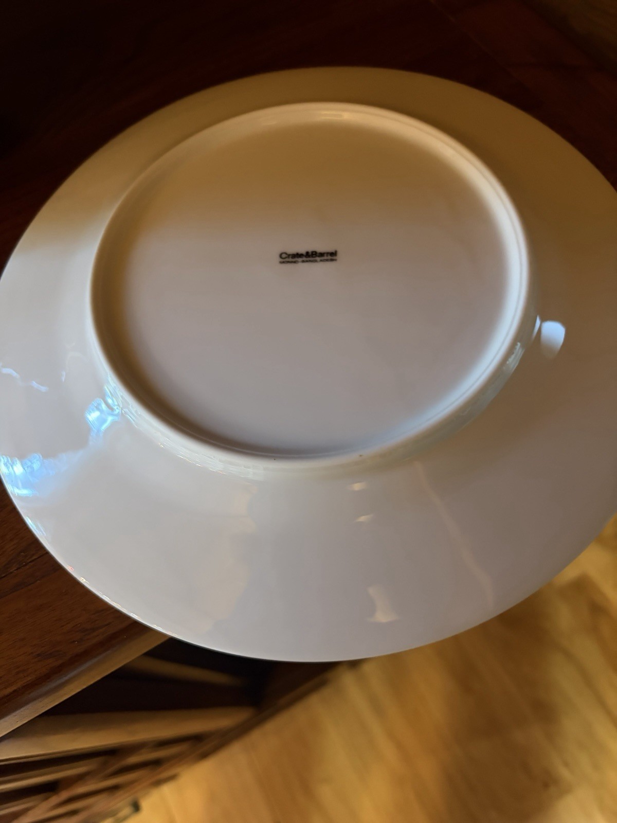 10 3/8 Plates Fancy Red 14 Plates Perfect Condition No Chips No Cracks