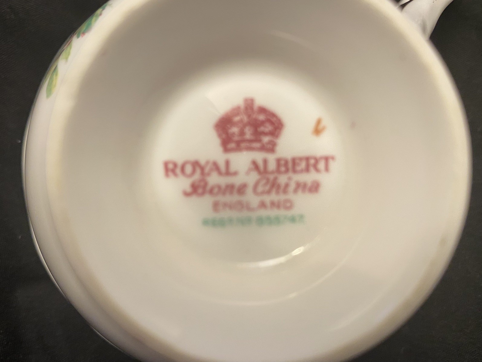 Vintage Royal Albert “Milady” Bone China Luncheon set Multi Color Gold Trim