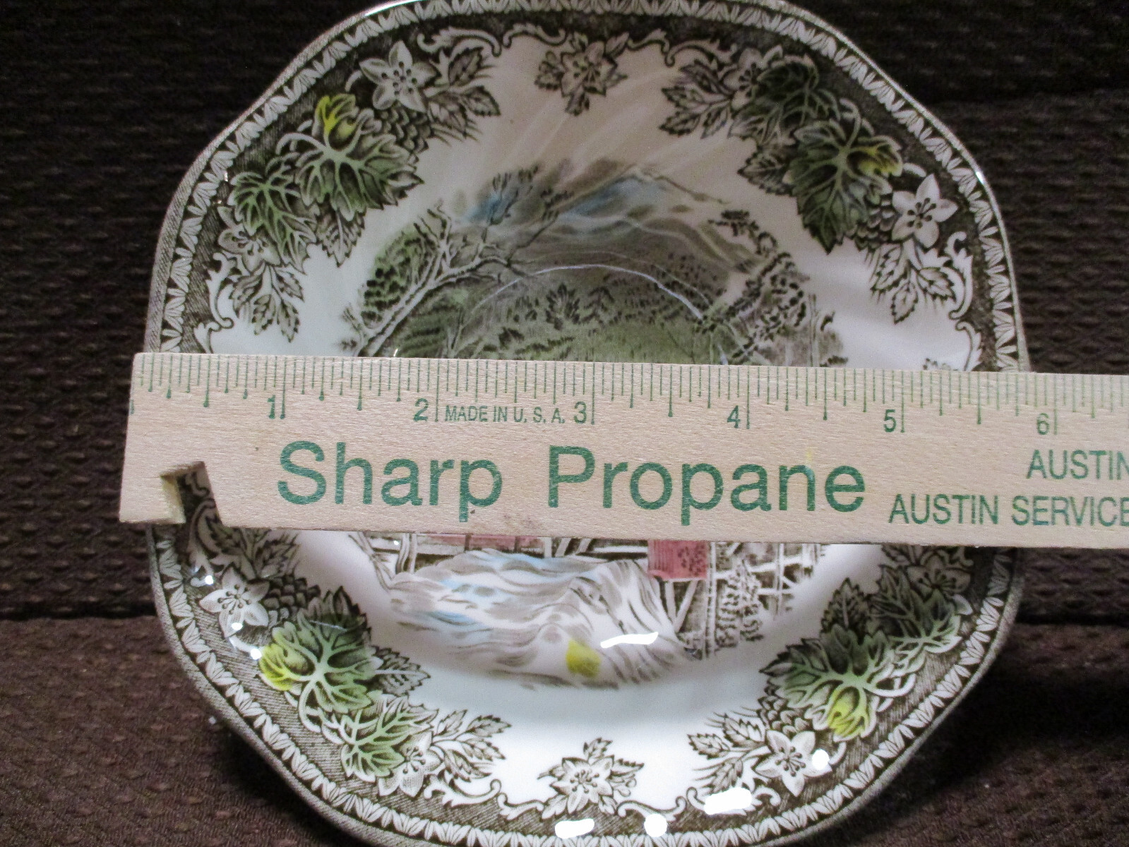 Johnson Brothers – Friendly Village – The Covered Bridge – Square Bowl