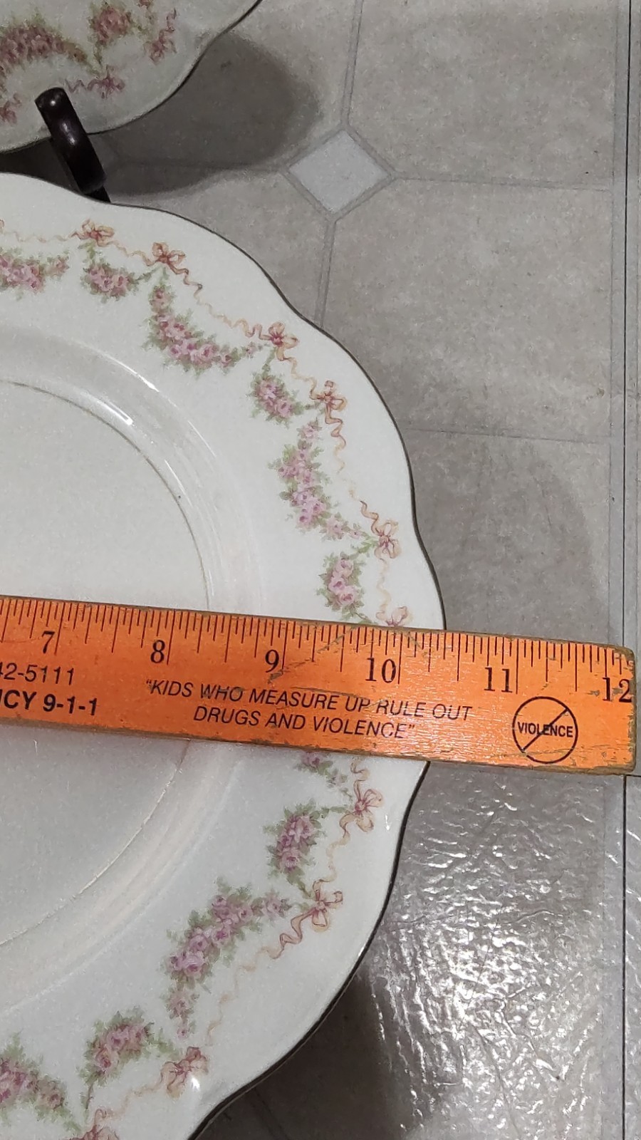 Theodore Haviland New York Hamilton 10-3/8” Dinner Plate Lot Of 6 America
