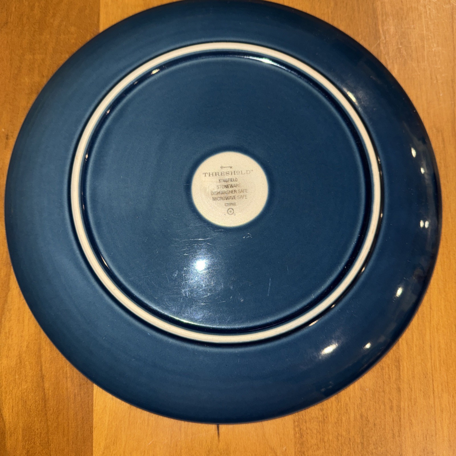 Threshold Kingfield Stoneware Dinner Plates 10.6in Discontinued Set of 4 Target