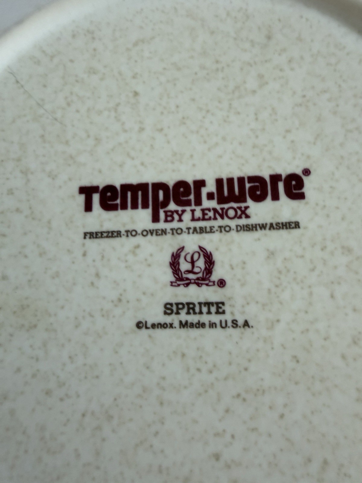 Lenox “Sprite” Temper-ware Bread Plates 6.5” In Diameter USA Set Of 8