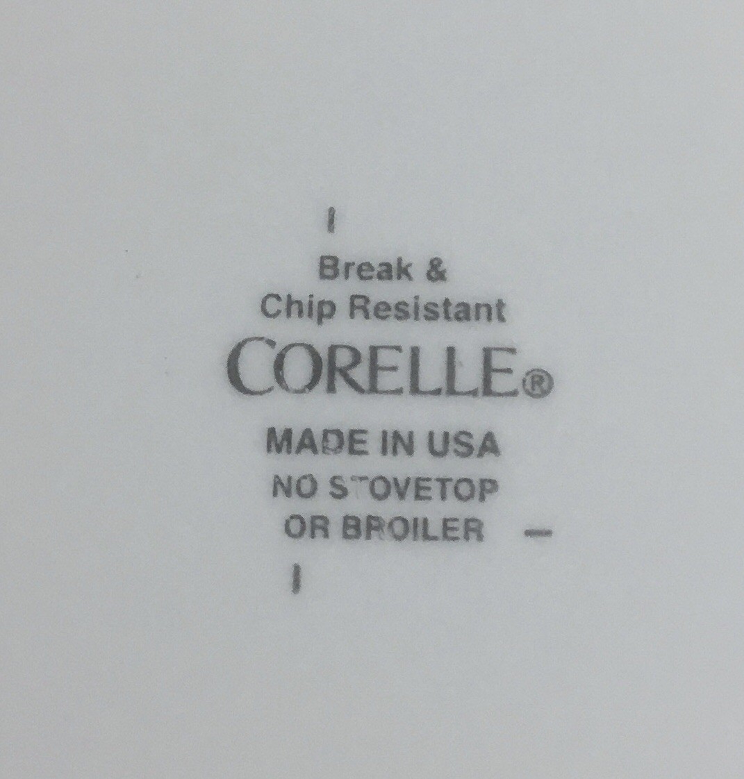CORELLE CHUTNEY Swirl Fruit Pattern 8 pcs, 4 DINNER 10.25″ & 4 SALAD/BREAD 7.25″