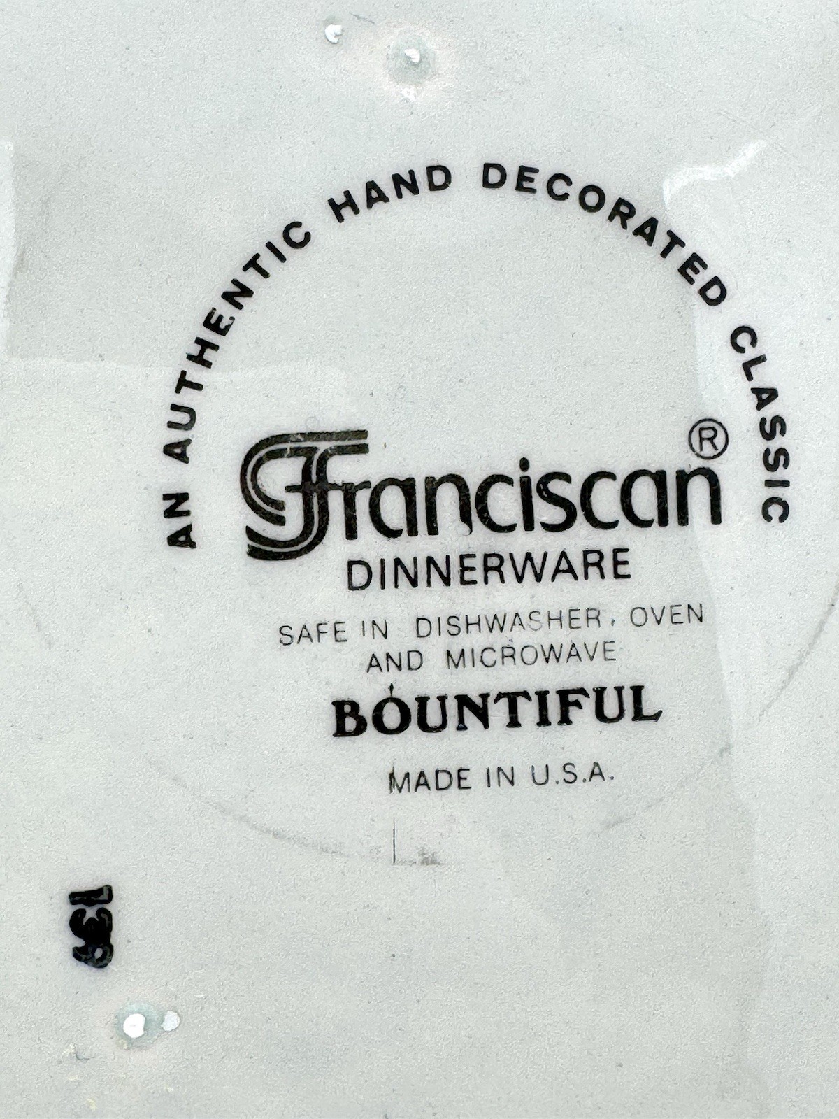 Franciscan Bountiful – Dinner Plates 10 5/8”, Set of 4