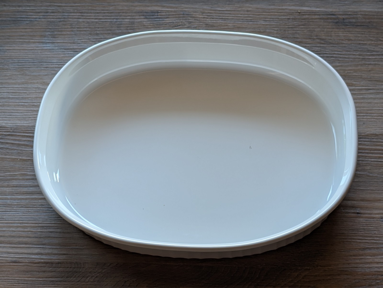 Corning Ware French White F-4-B 2.5 Liter Roaster Oblong Casserole 9.5″ X 12.5″
