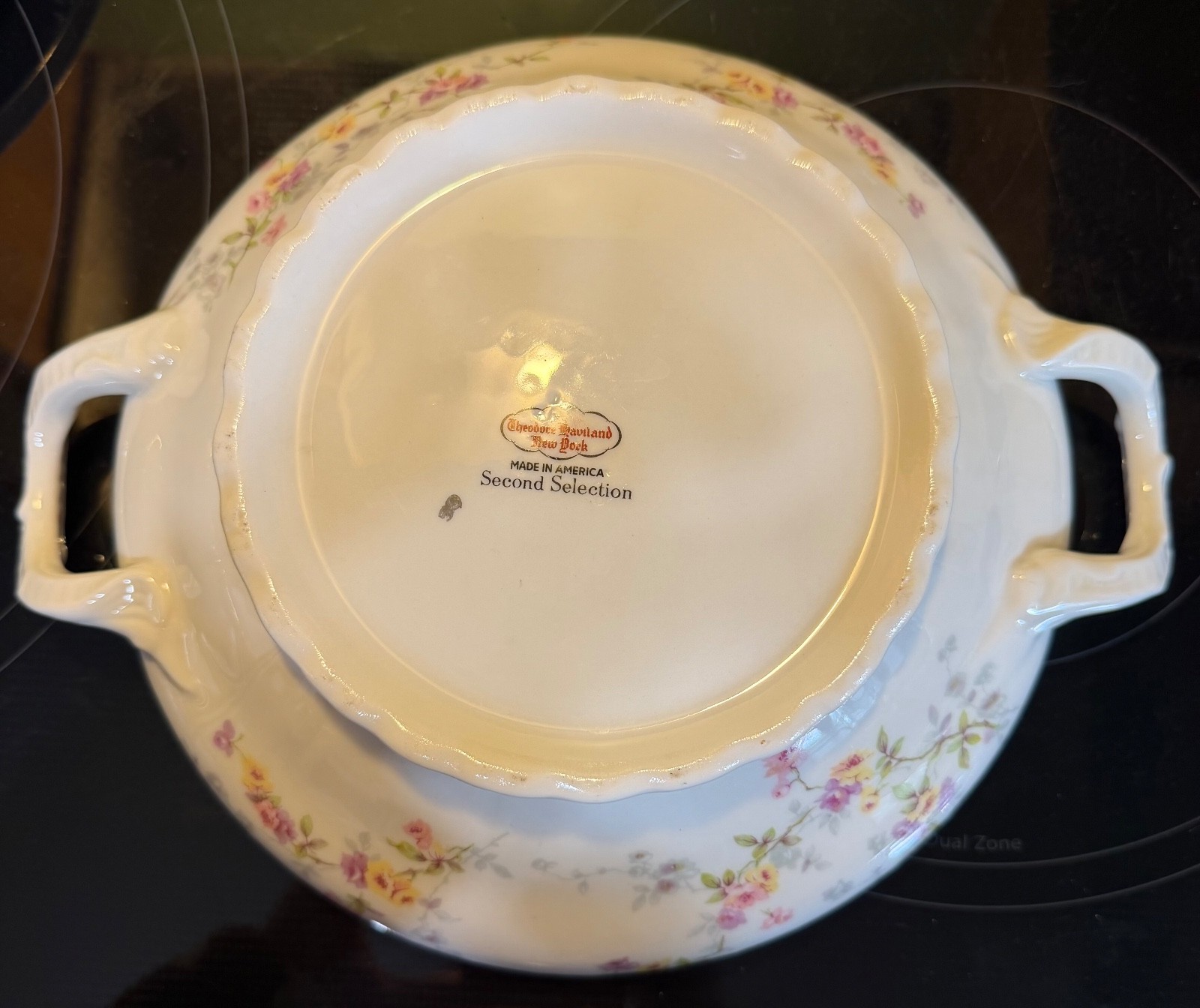 THEODORE HAVILAND NY Second Selection Covered Dish
