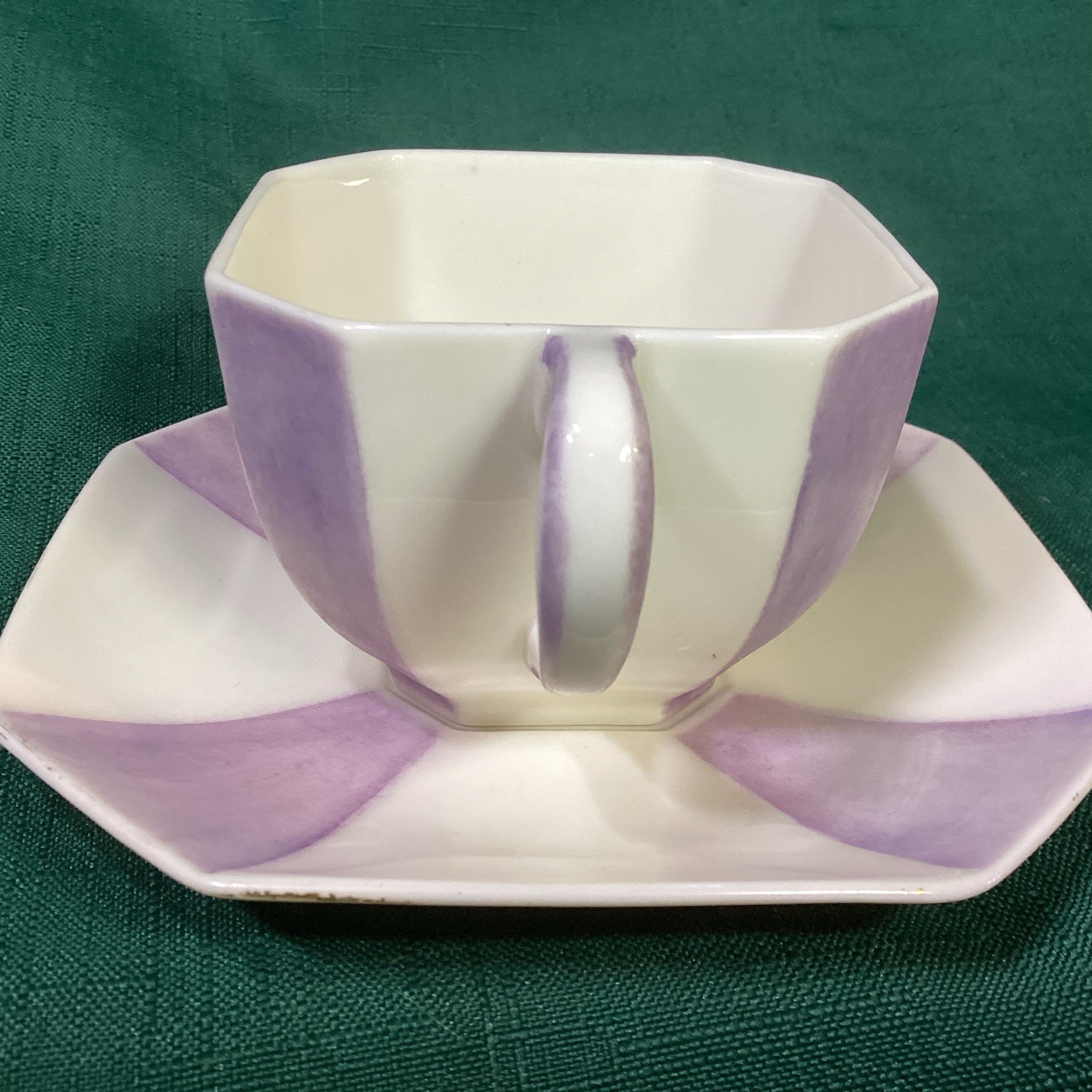 ANTIQUE Unique RARE Antique BELLEEK LENOX CAMEO 1899-1906 Cup & Saucer