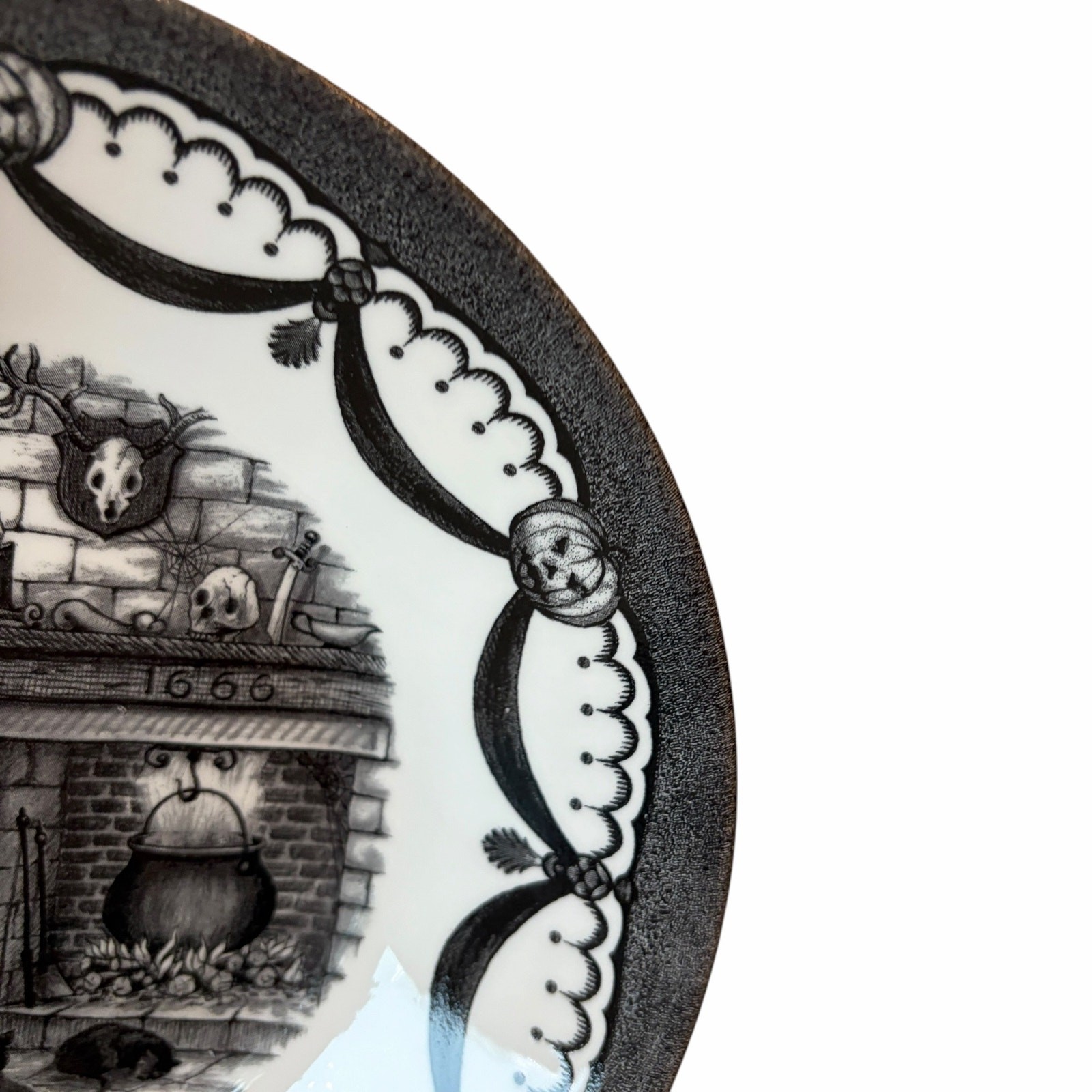 Royal Stafford HALLOWEEN HOME Cereal Bowls 7.75in Set of 4 Ceramic Spooky New