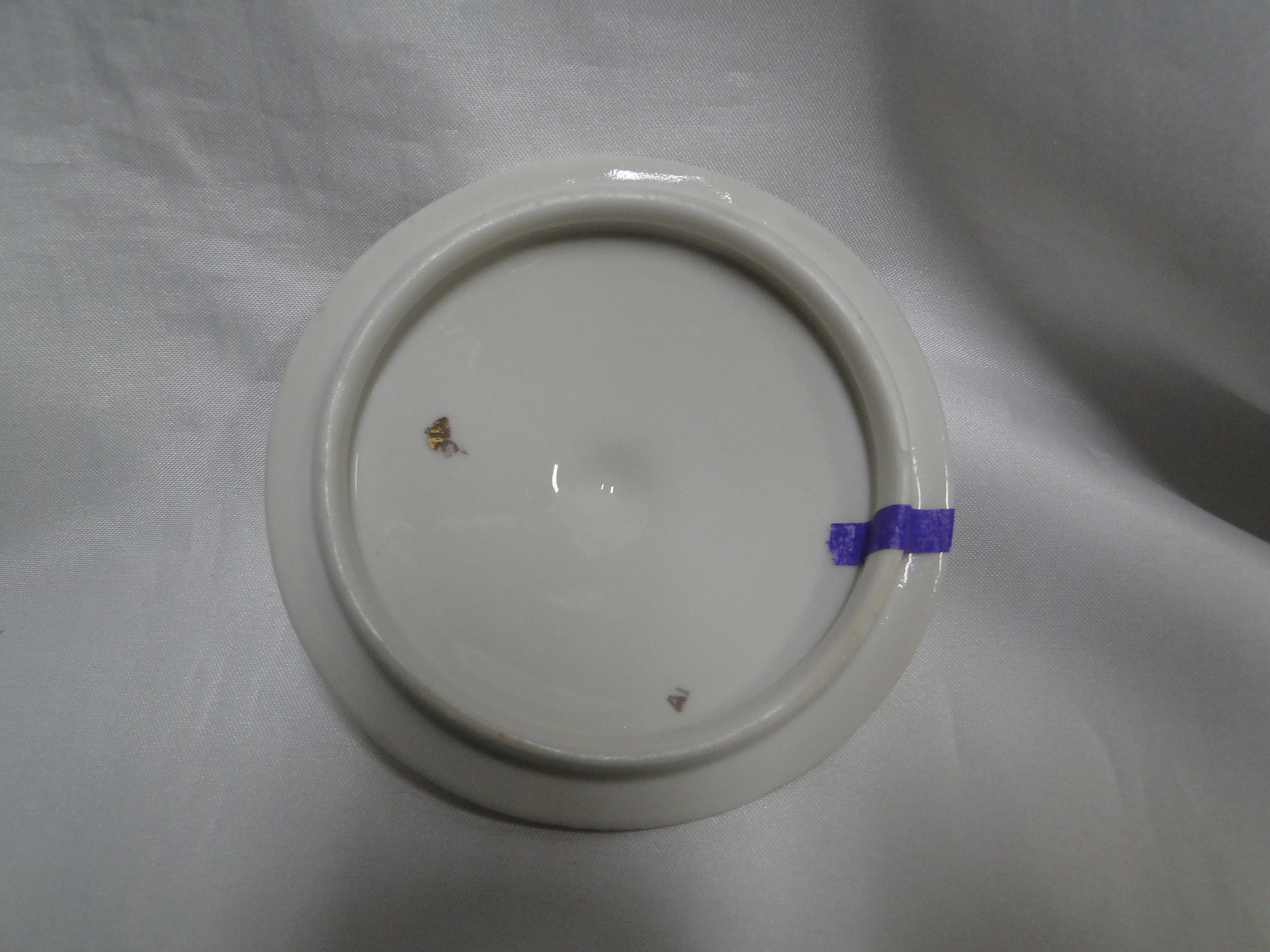 Haviland (New York) Varenne, Pink Flower Swags: Sugar Bowl & Lid, 3 5/8″, As Is