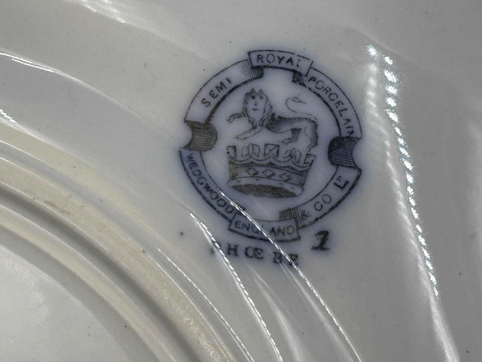 Wedgwood “PHOEBE BLUE” ~ England ~ Set of 4 ~ Dinner Plates ~ 10 1/4″