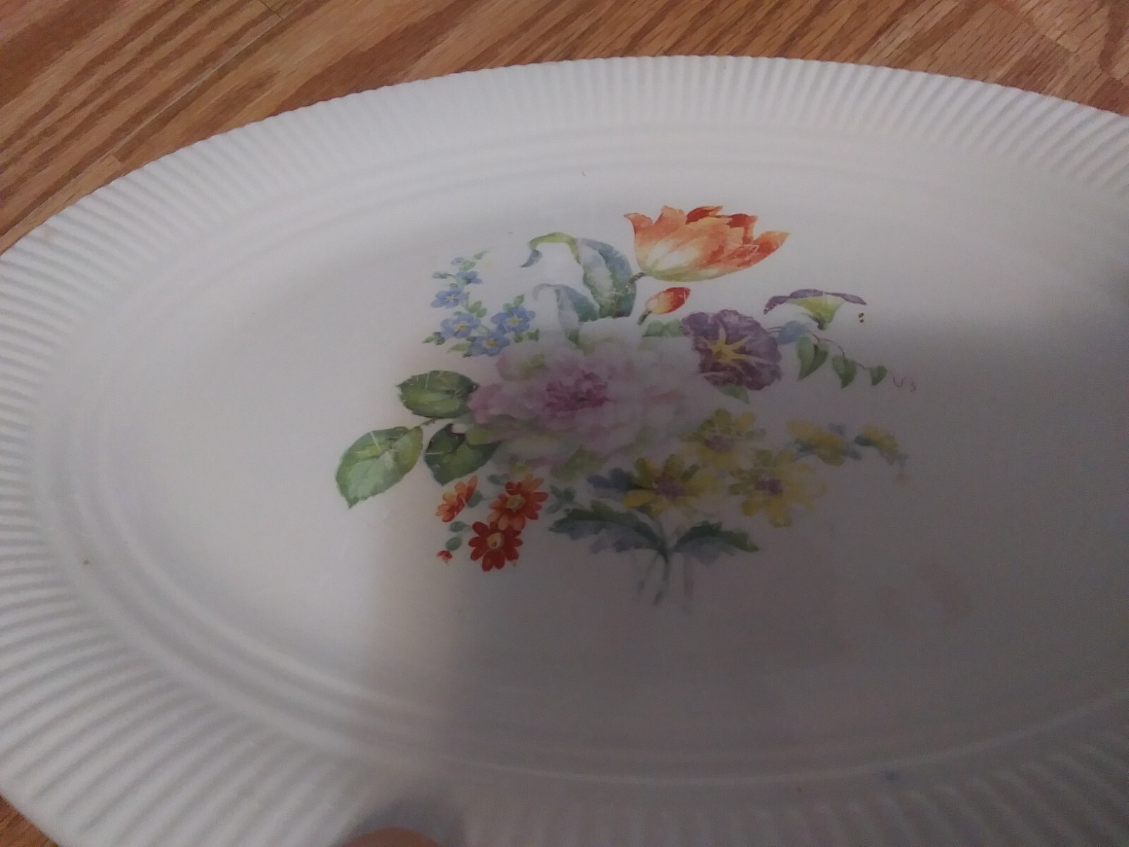 vintage victory 11.5 In. Serving Platter.