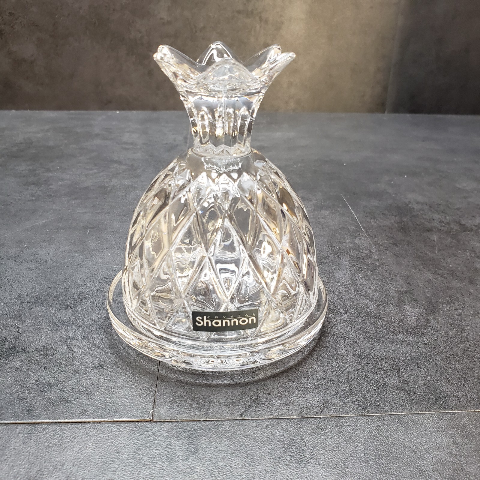 Shannon Crystal Covered Pineapple Servers by Godinger with Original Box
