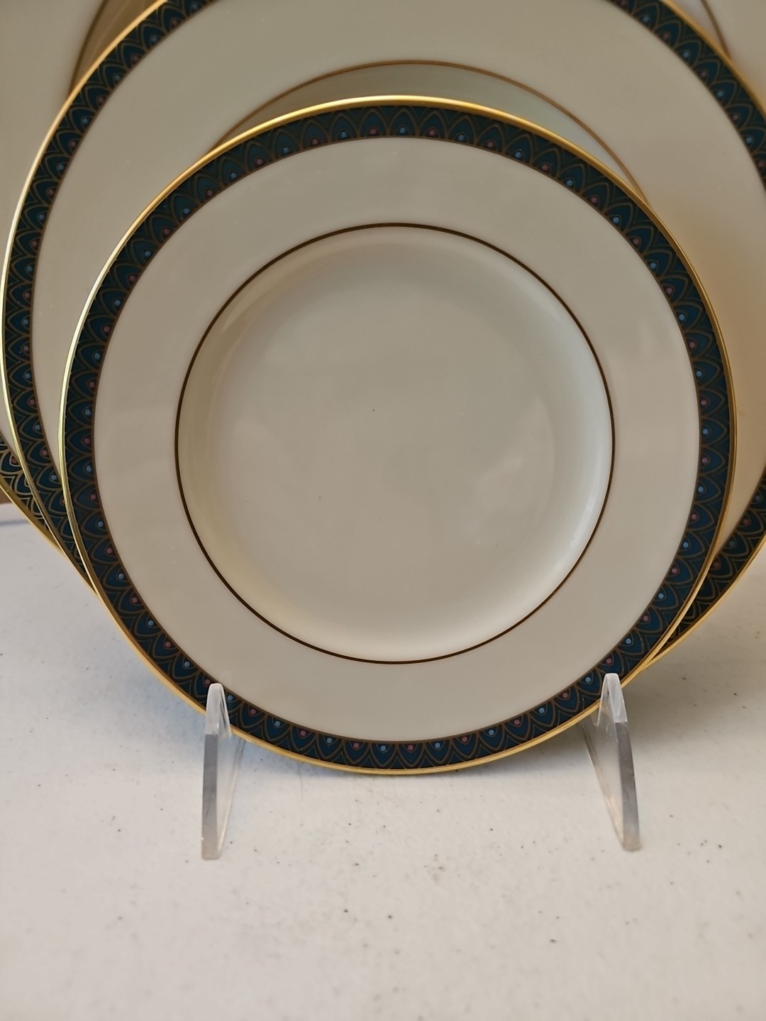 5 Pc Place Setting Lenox Patriot Bone China