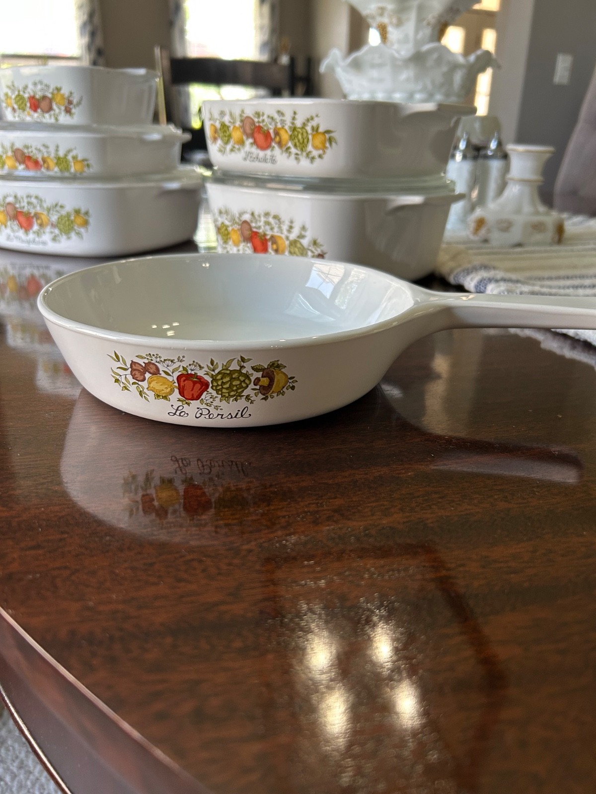 Vintage Corning Ware Spice of Life 12pc Set 5 Casserole, Menuette, Tea Pot, Etc!