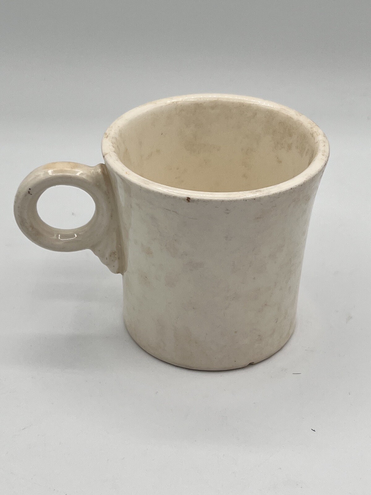 Fiestaware Ring Handle Coffee Mug Cup FIESTA Saint Anthony Savings Indiana