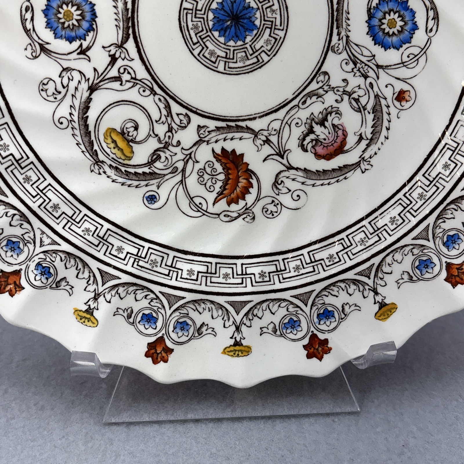 Copeland Spode Florence 8” Salad Plate Earthenware Made In England GUC one plate