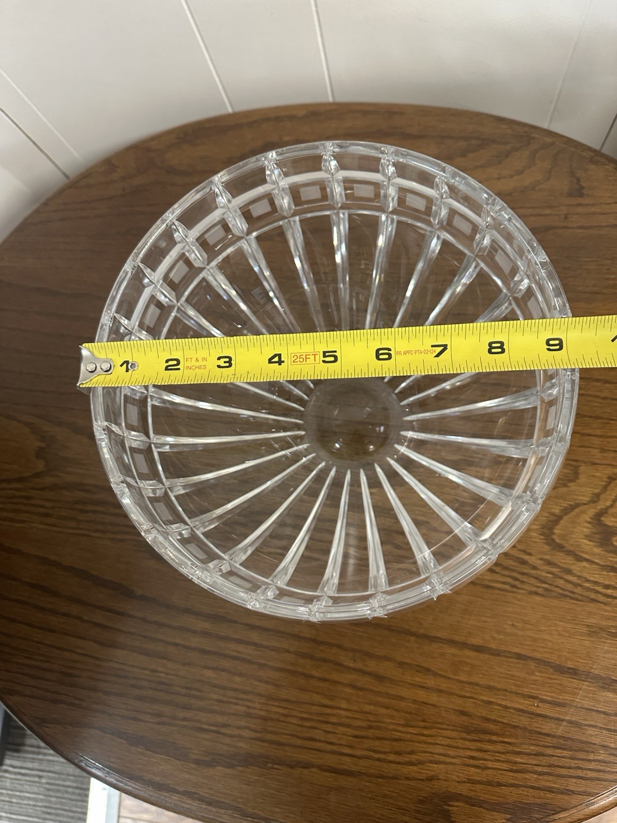Waterford Marquis Quadrata Pattern Crystal Bowl. VS-3