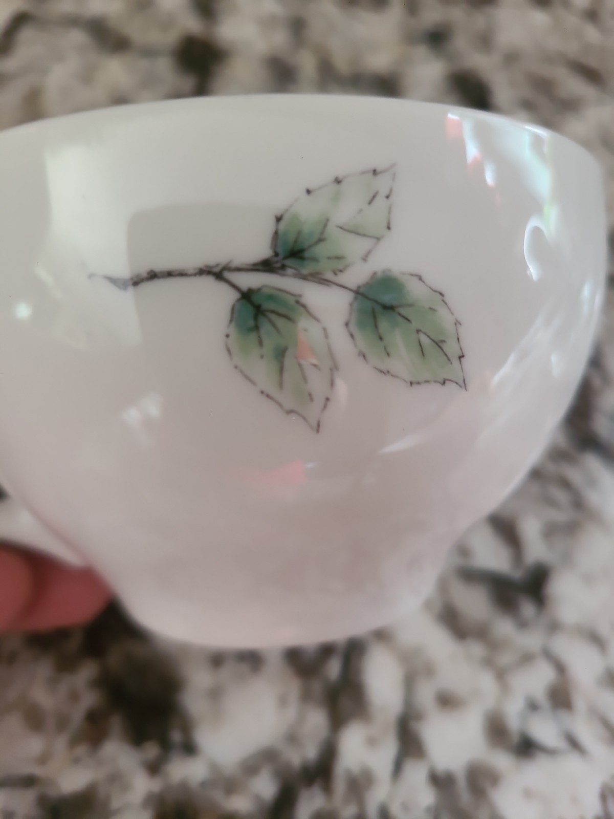 Vtg Carefree True China Syracuse Wayside Coffee Tea Cup Cherry Set/2 Cottagecore