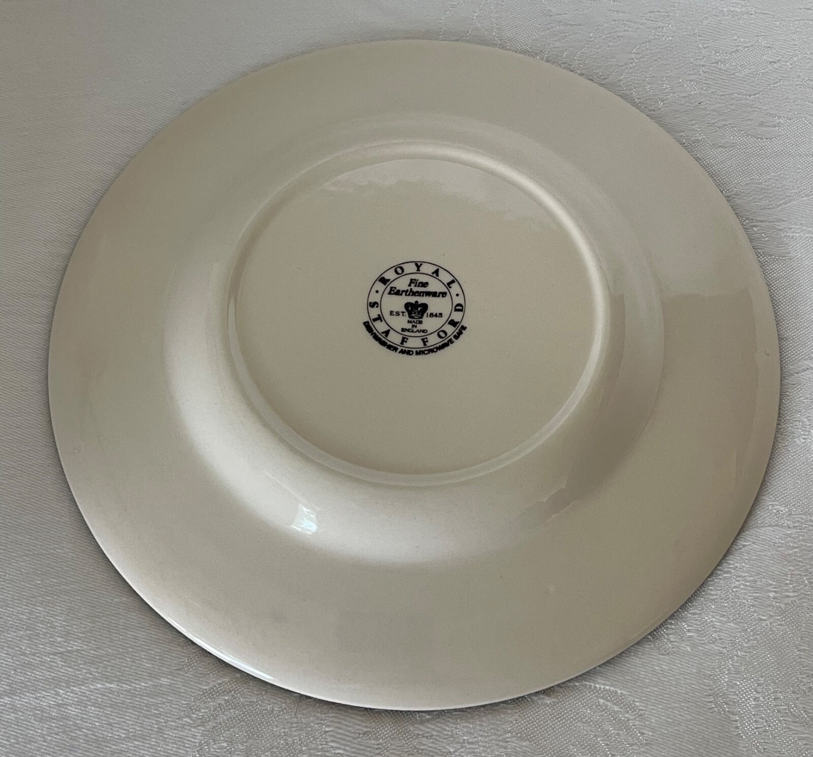 RARE! Royal Stafford – COACHING SCENE in Black – 8.25″ Salad Plate – Mult avail