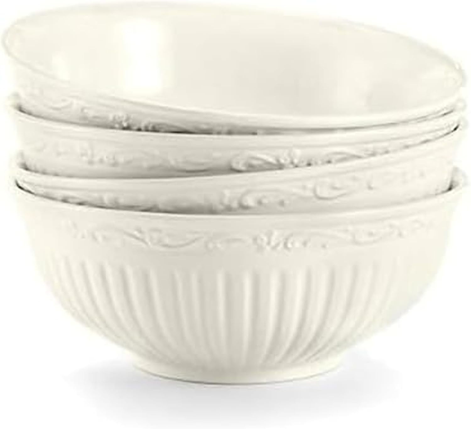 Mikasa DD900-410 Italian Countryside Fruit Bowl, 5-1/4-Inch, Set of 4, 10 ounces