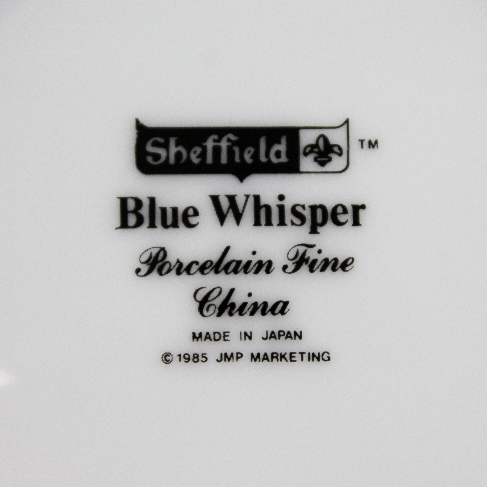 Two Sheffield Blue Whisper Porcelain Fruit Bowls 5.5″
