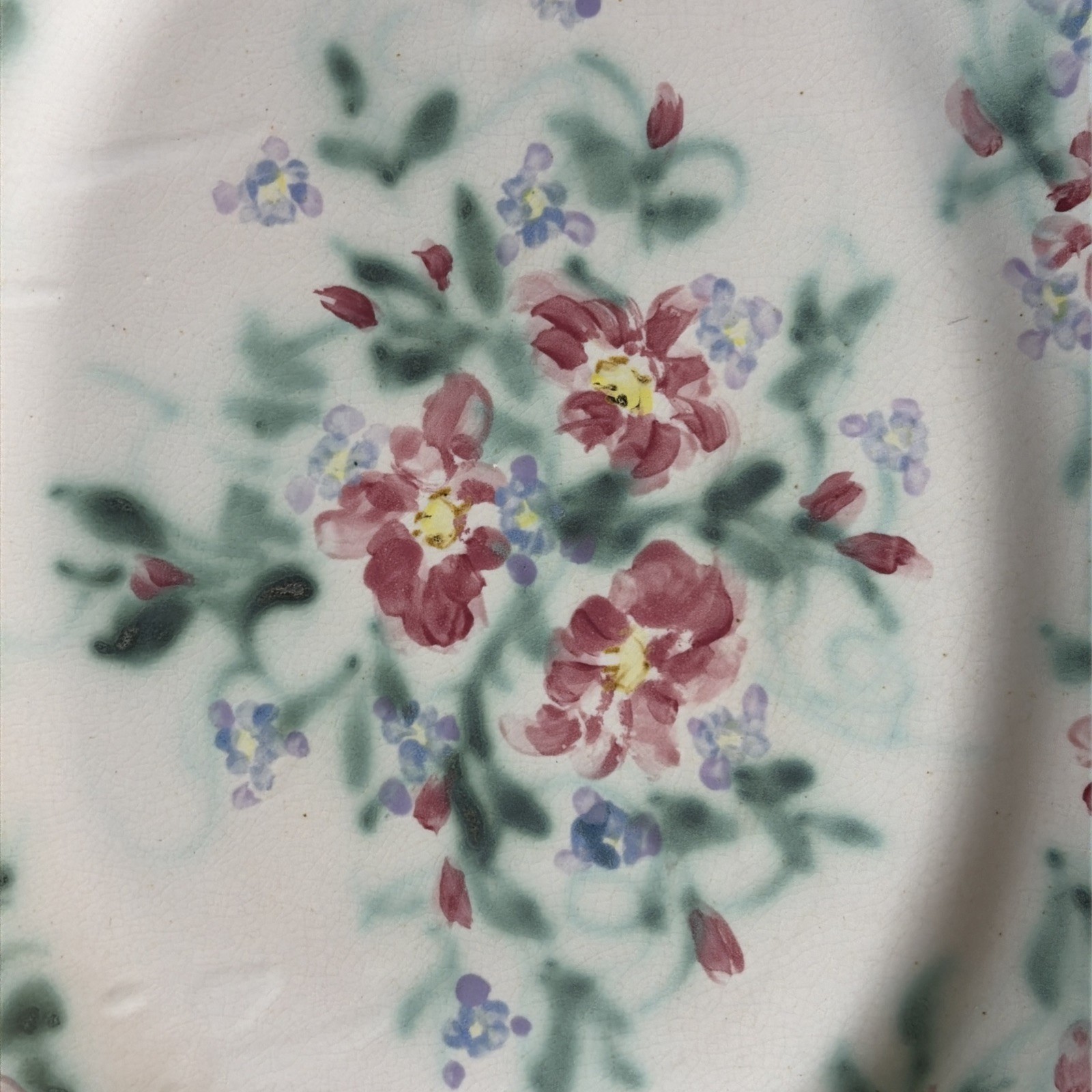 Clouds Folsom 1994 Oval Platter 18.5” X 13” Spring Flowers (355ME)