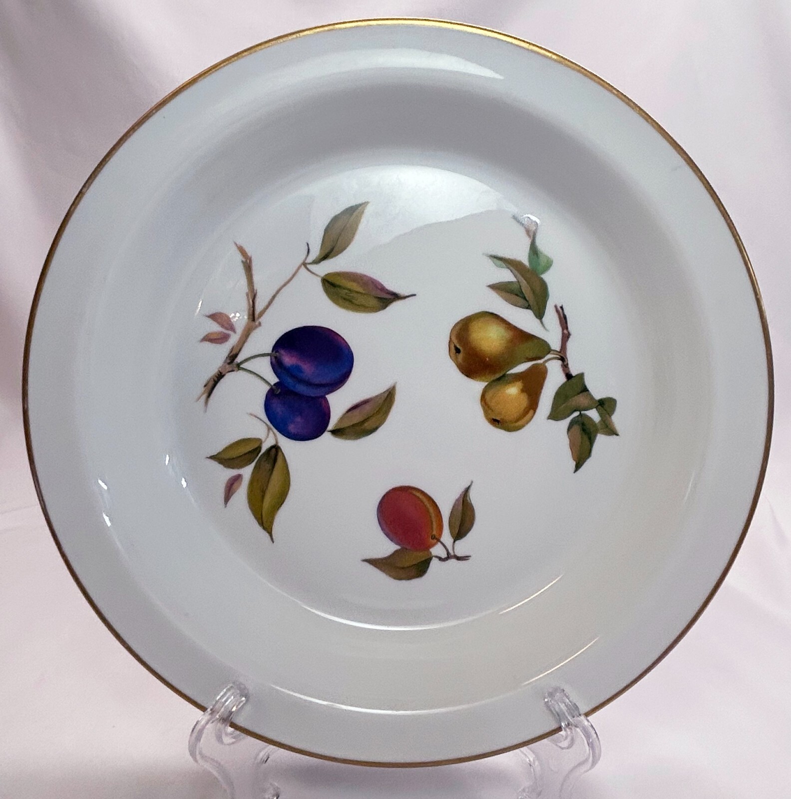 Royal Worcester Evesham Gold Round Oval Rectangular Bakers-Set of 3 Made England