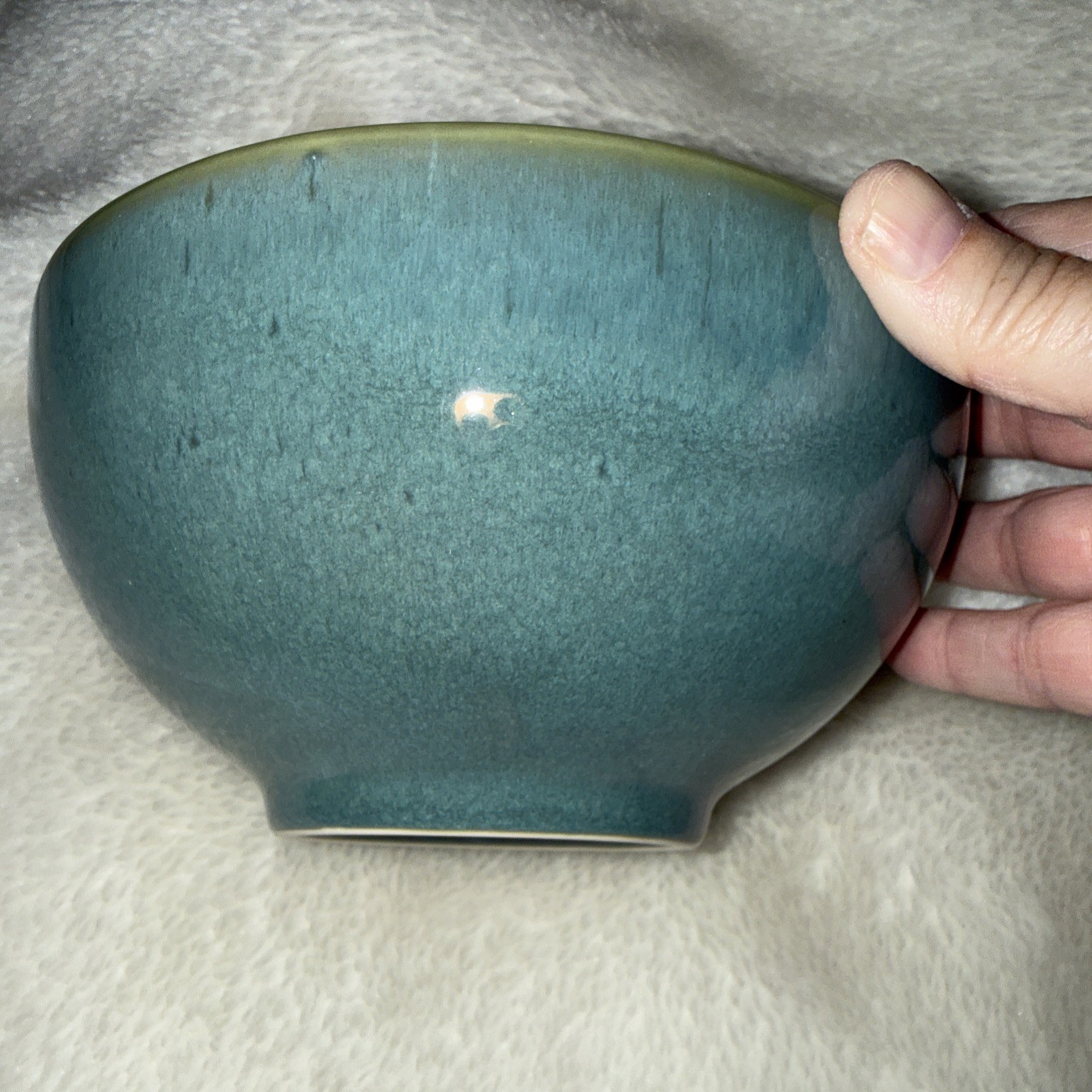 LUNA GREEN 3 PIECES BY LENOX CHINA 3 NESTING BOWLS 5 IN 6 IN 7 IN WIDTH BOWLS