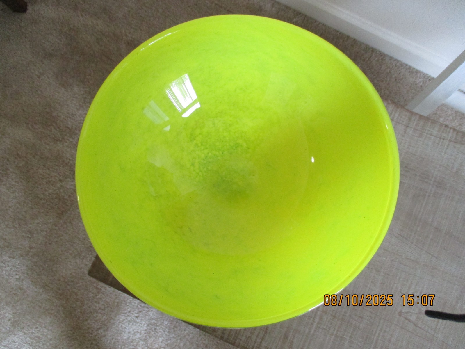 Gunnel Sahlin Kosta Boda Art Glass Bowl Fruit Footed Stemmed