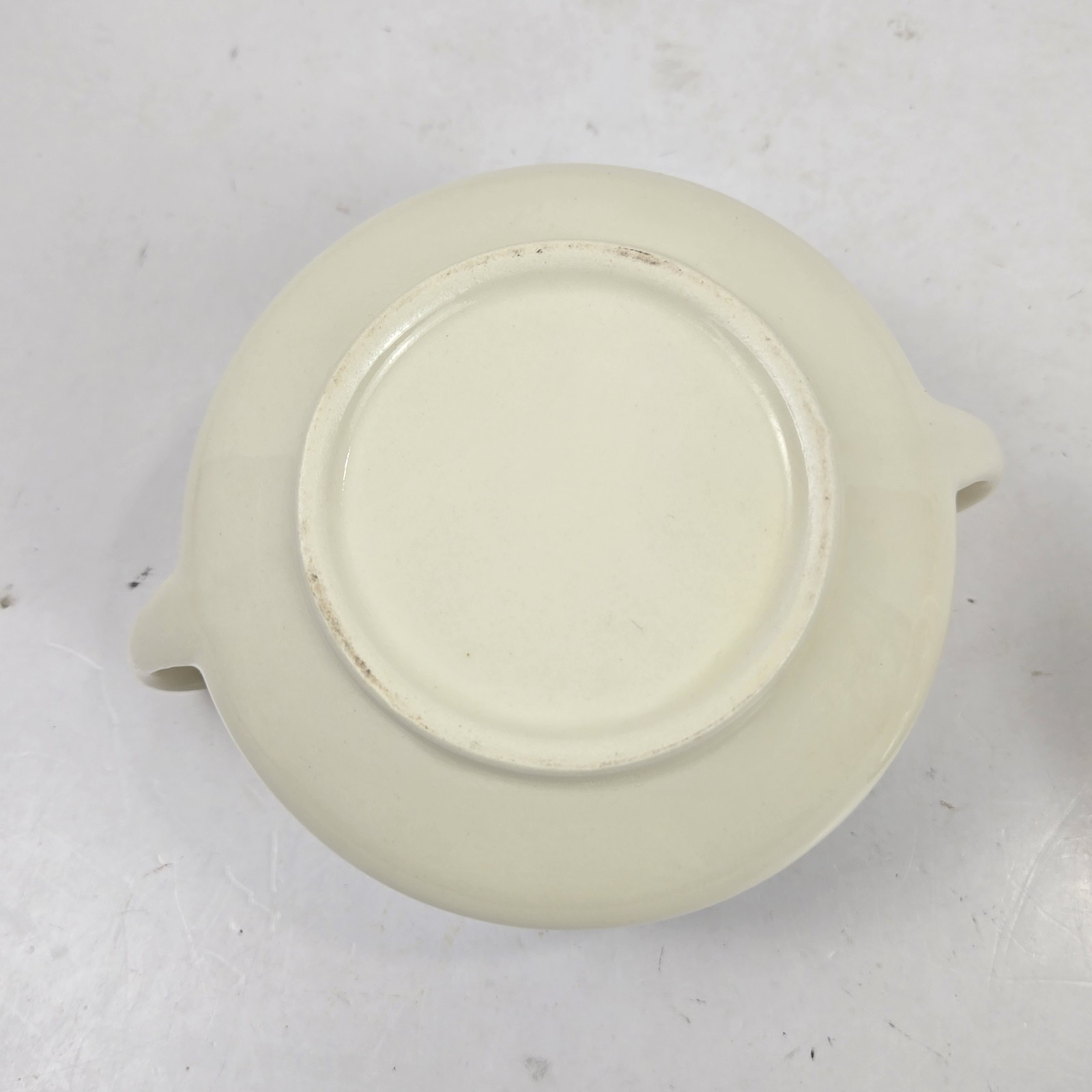 Vintage 1936 Homer Laughlin Shakespeare Country Blue Sugar Bowl w Lid READ