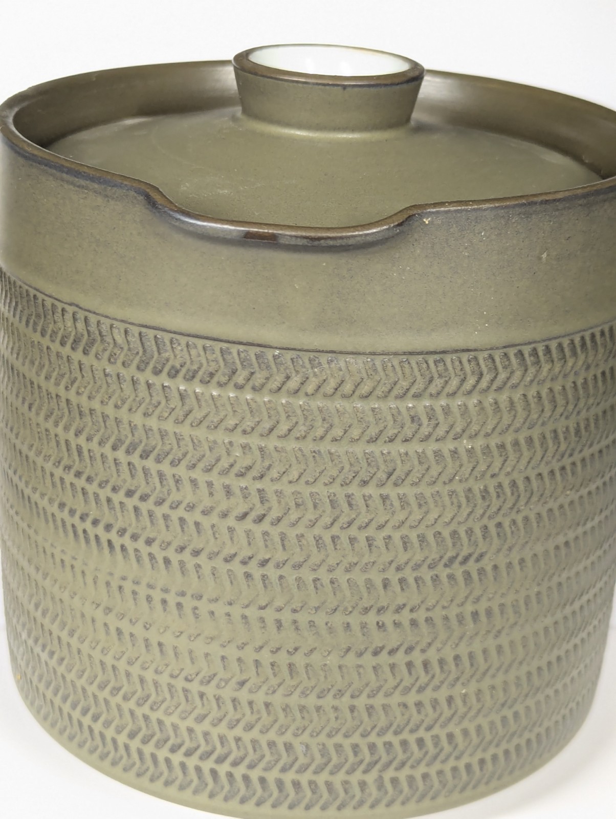 Denby /Langley CAMELOT Dark Green Saucepan / Covered Casserole & Lid