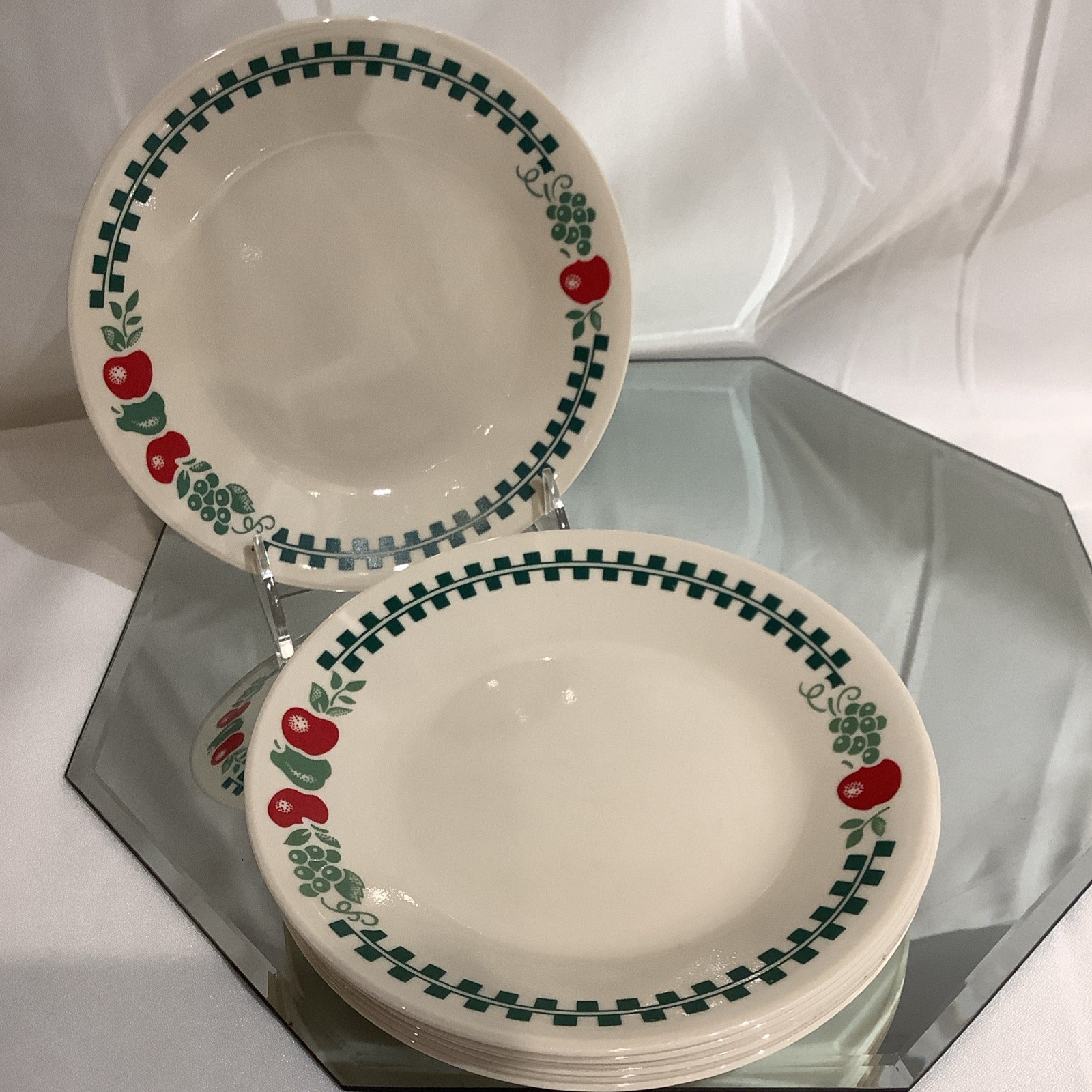 Corelle Farm Fresh Salad Dessert Bread Plate Made in USA – Set of 6