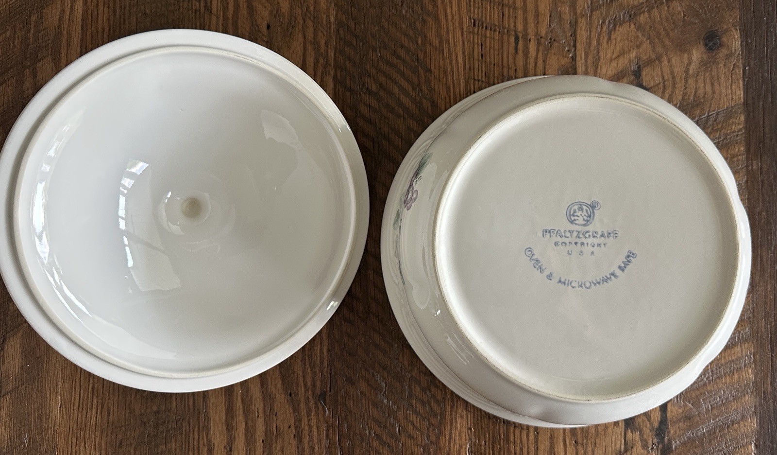 Pfaltzgraff Grapevine 2.25 Qt Covered Casserole Dish FREE SHIPPING USA