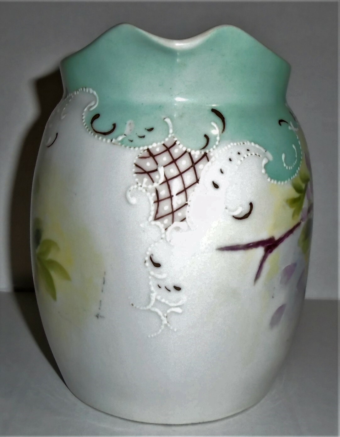 Vintage Tressemann & Vogt T&V Hand Painted Pitcher #5 Limoges France Signed
