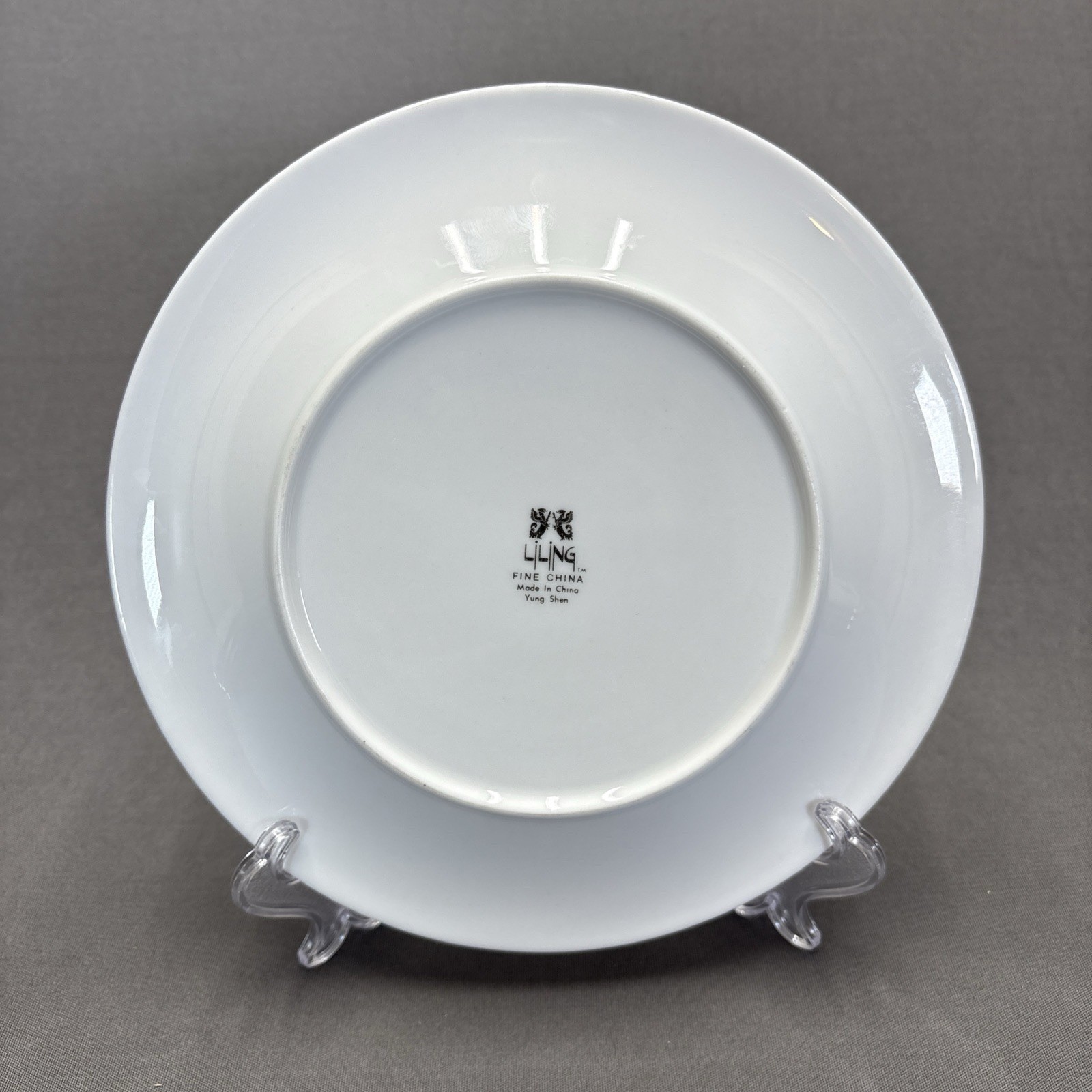 Liling Fine China Ling Rose Salad Plate 7 1/2″ Replacements Yung Shen Floral