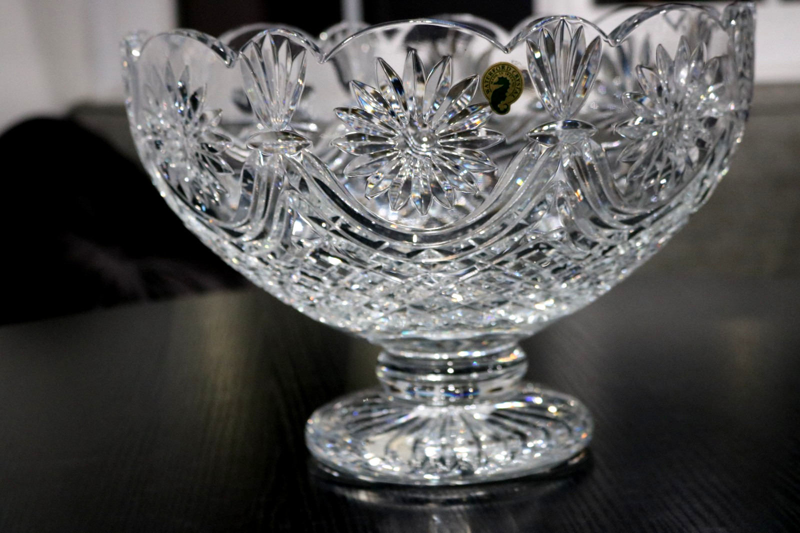 Waterford Designer Studio Poinsette Garlund Punch Centerpiece Bowl LE 11/250 NIB