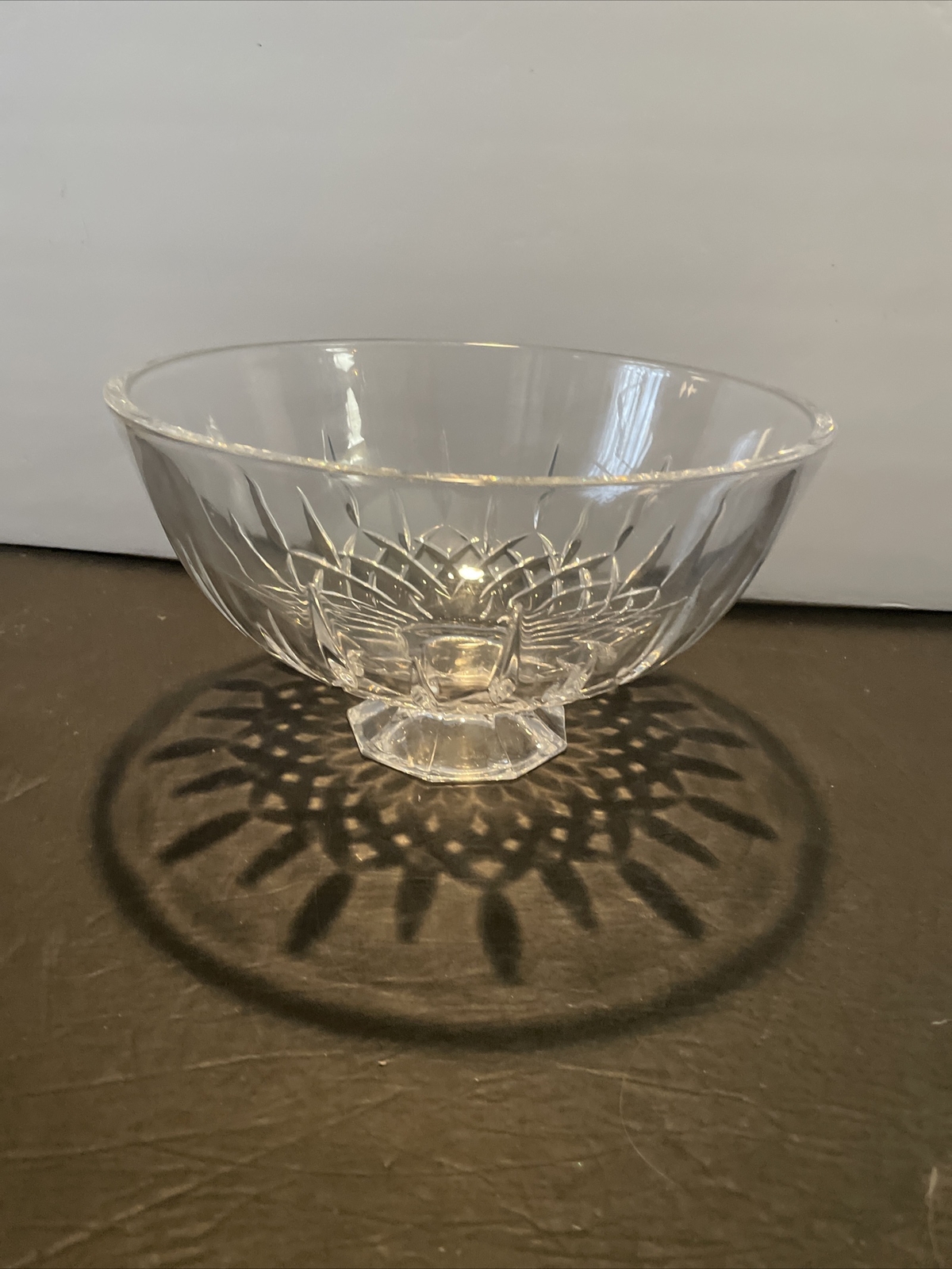 Vera Wang Wedgwood Fidelity-10″ Footed Crystal Bowl Lead Crystal – Germany