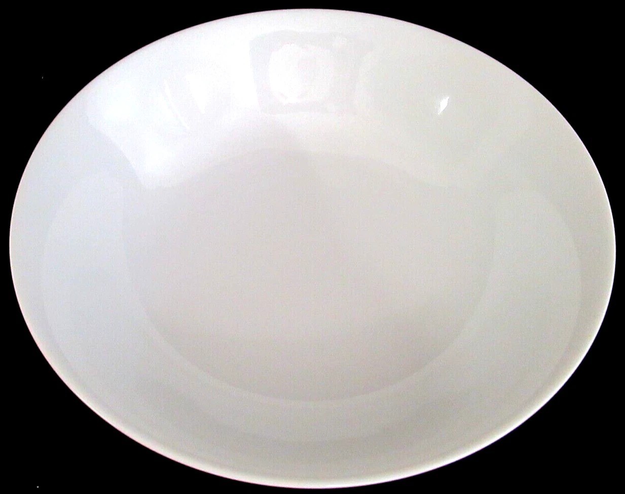 PORCELAIN “SOUP & SALAD / 9-in BOWL” (WHITE) ~ *** 9″ DIAMETER X 2.5″ DEEP ***