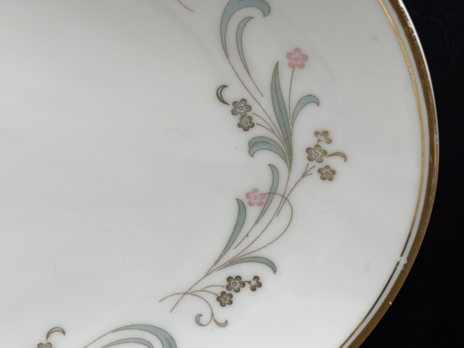 Noritake “CLARIDGE” Japan ~ #6020 ~ 2 Piece Serving Set: Platter, Oval Bowl