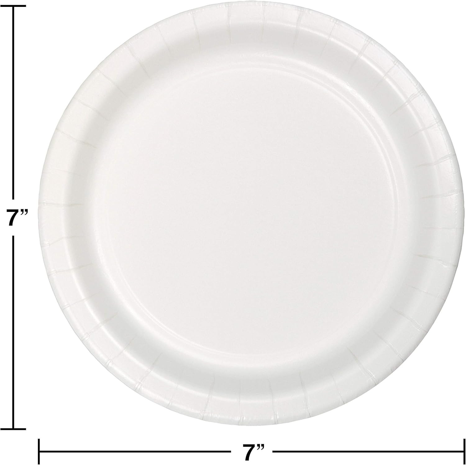 Bright White (White) Dessert Plates (24)