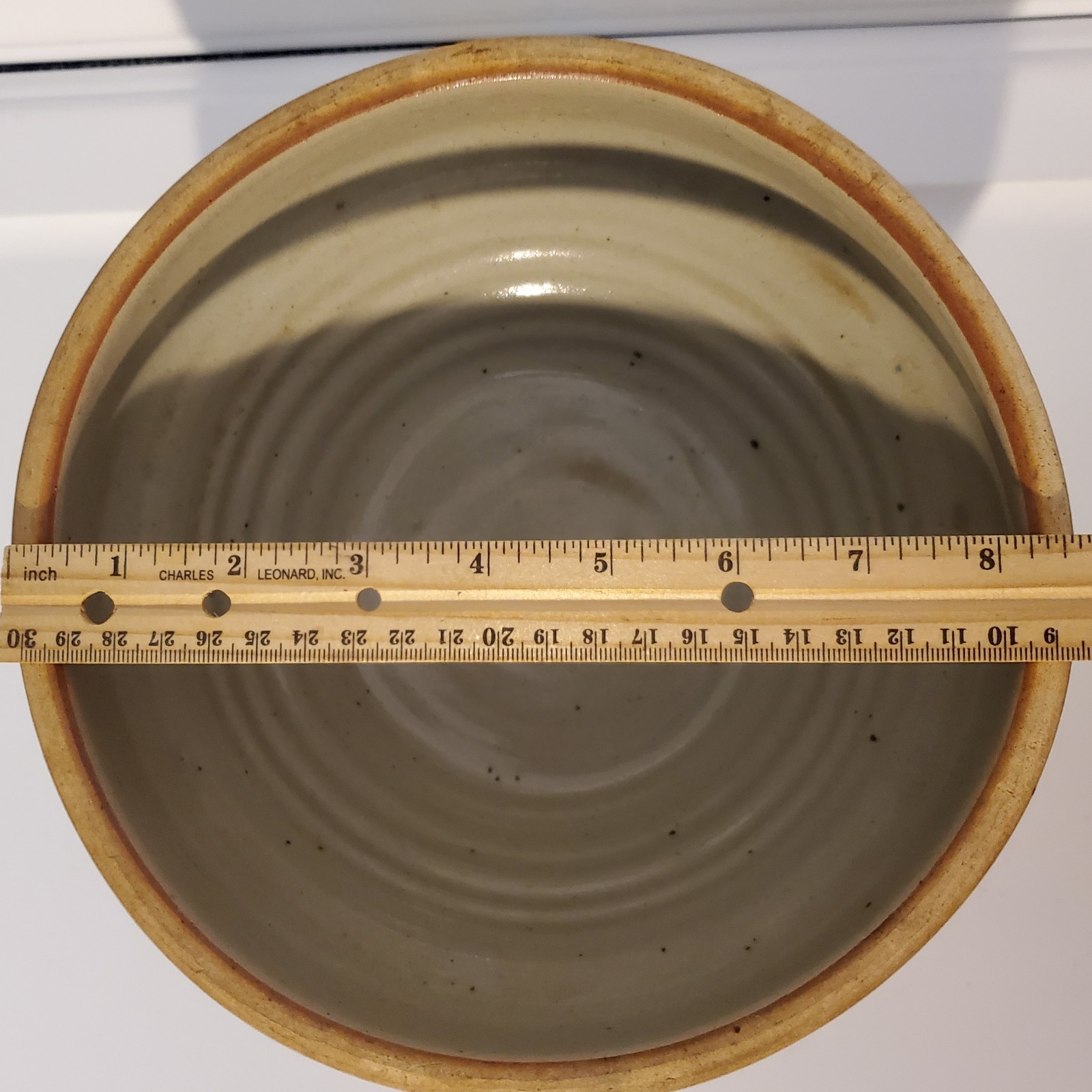 Vintage JERRY BROWN Pottery 3 Nesting Mixing Bowls Hamilton Alabama 10/94