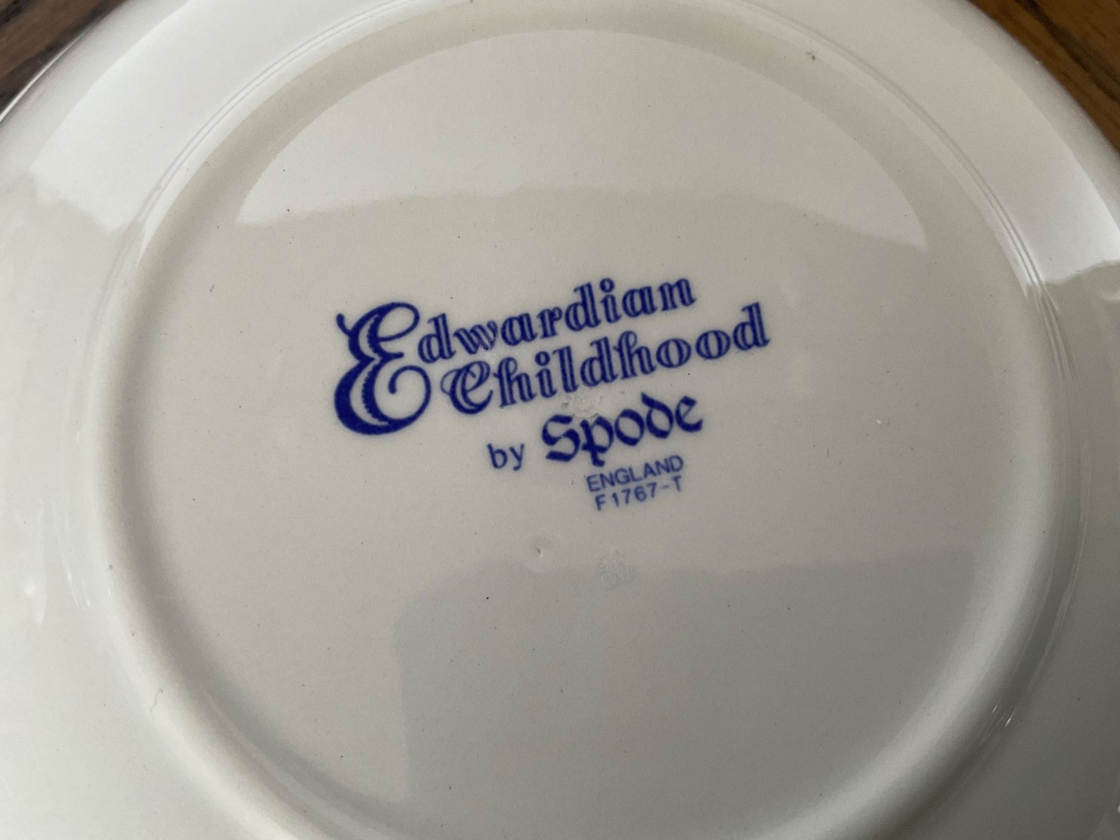 Spode Edwardian Childhood 2 Cereal Bowls 6 1/4″