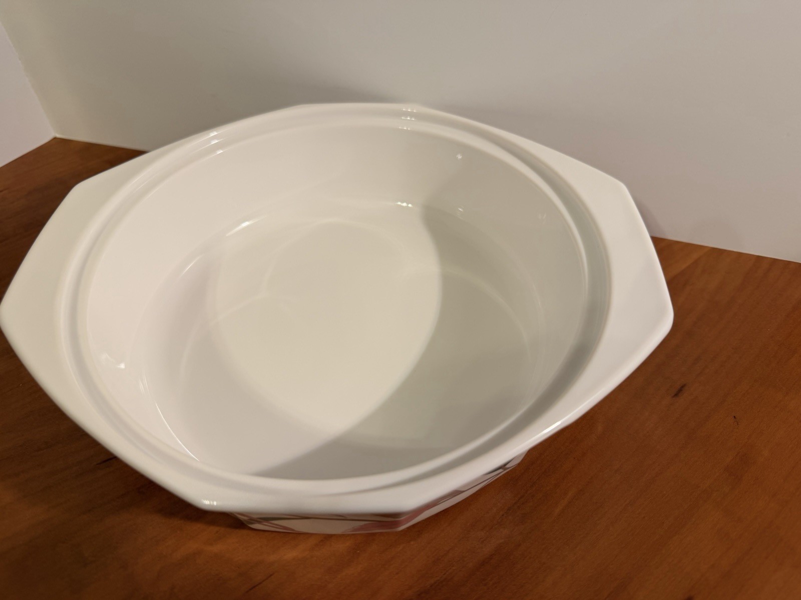 MIKSA SILK FLOWERS 8 inch x 7 inch FIRE & ICE COVERED DISH No Lid JAPAN