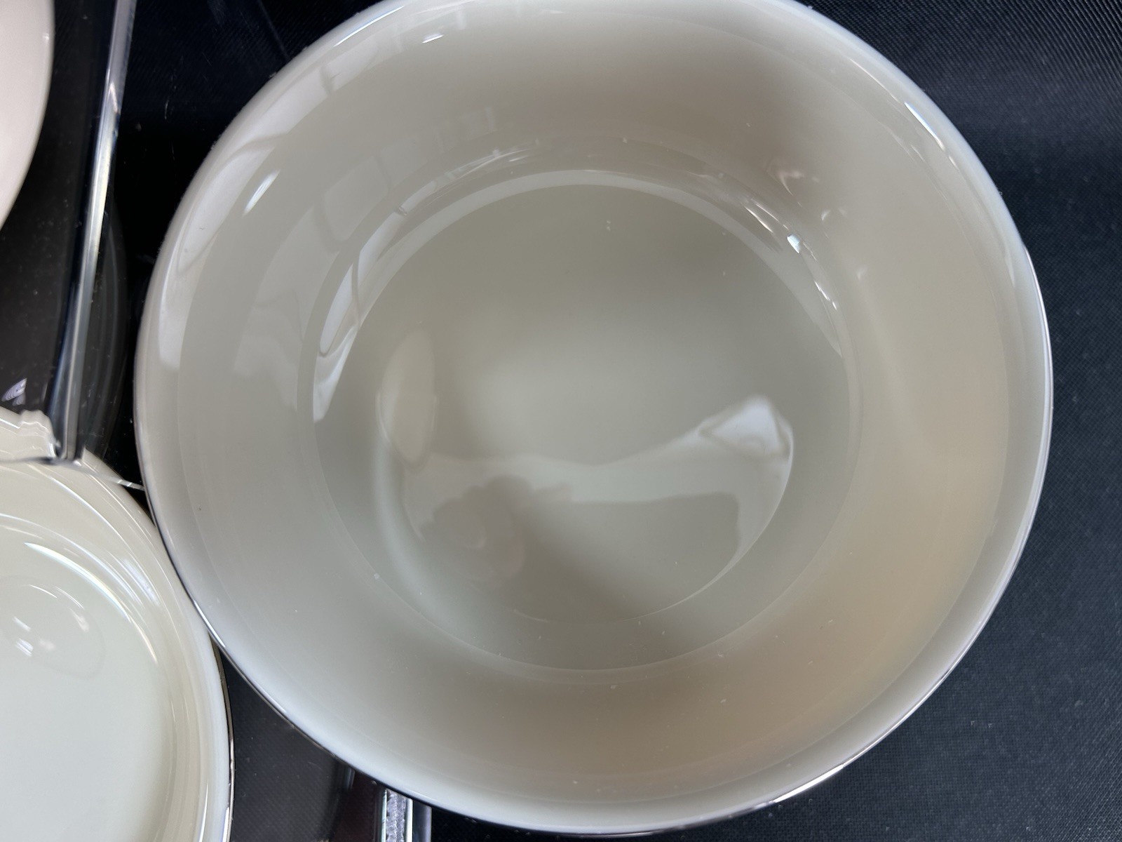Lenox China Solitaire~(Set of 4)~6 1/4″ All Purpose Bowl~Outlet Mark~A~Excellent