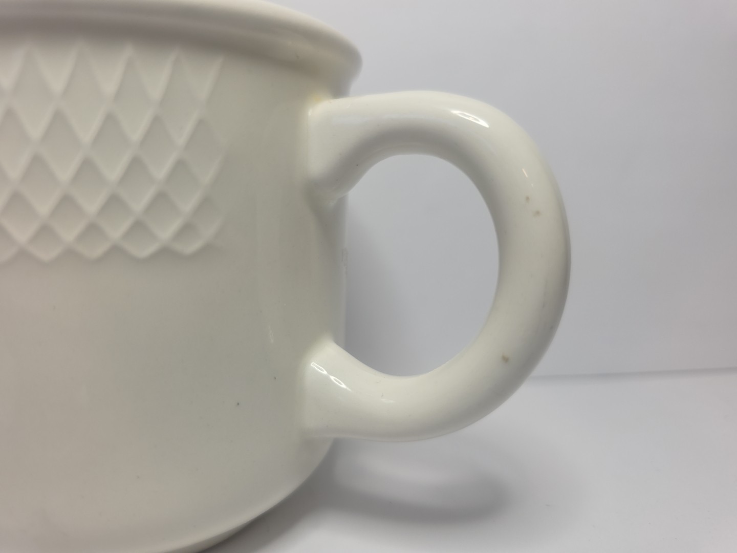 2x Windsor Browne WIB11 (1) 3 1/8” Coffee Mug Cups Made In Italy Vintage