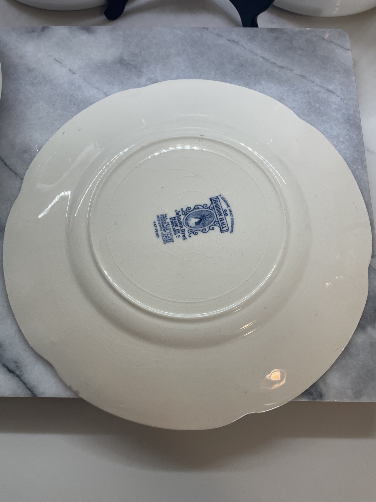 Vintage 1960s-1970s Hadden Hall Plates 3-9” And 3-10” Set Of 6.