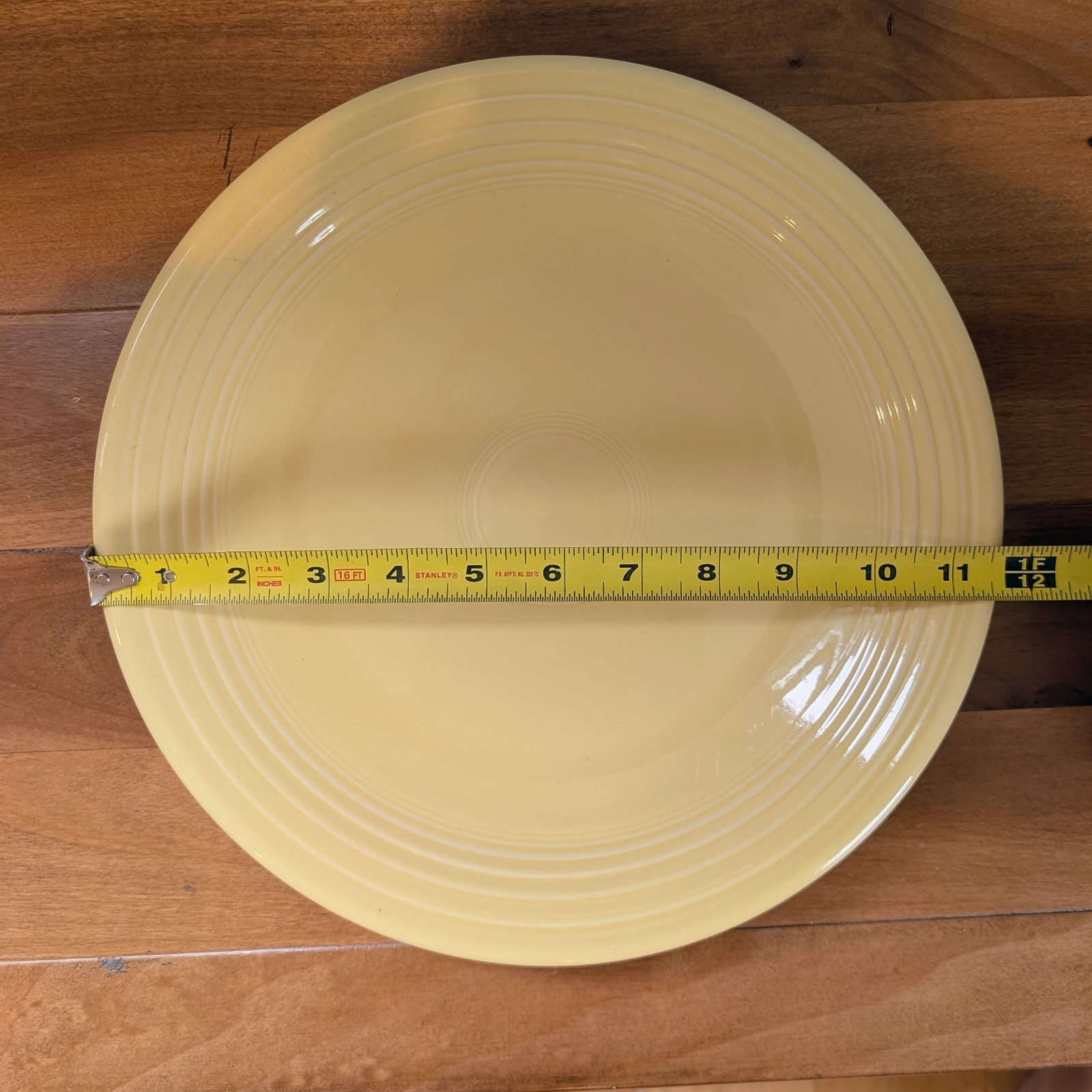 Fiesta Ivory 11 3/4” Chop Plate Round Platter Homer Laughlin Fiestaware Serving