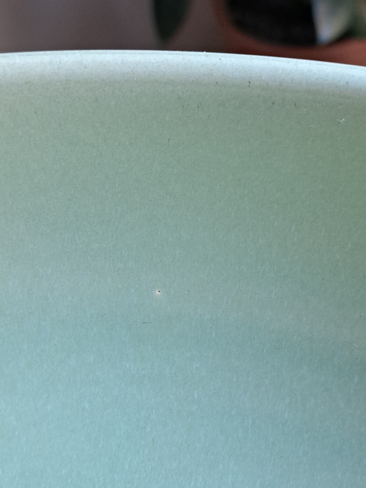 LARGE Vintage La Solana Pottery Mint Green 13″ Salad Serving Bowl Mid Century