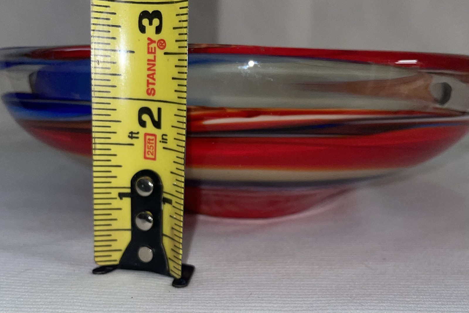 Murano Glass Multi-Color Bowl 3 Inches High